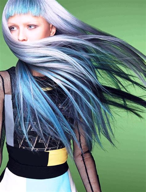 20 Grey Blue Hair Color Trend For Women • Inspired Luv