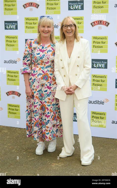 London, UK . 14 June, 2023 . Chair of judges 2023 Louise Minchin pictured at the Women's Prize ...