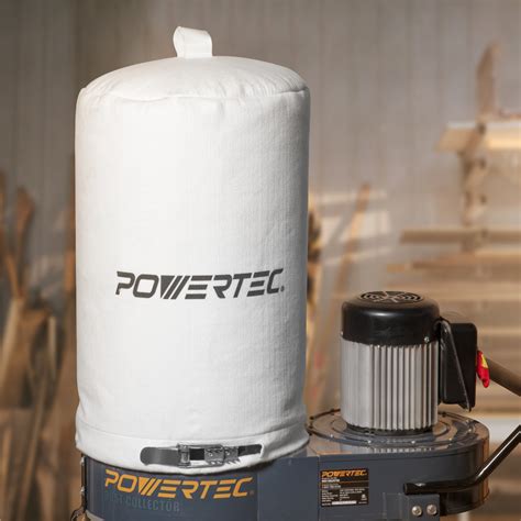 Dust Filter Bag 15" by 24", 1-Micron-POWERTEC | Buy More Save More