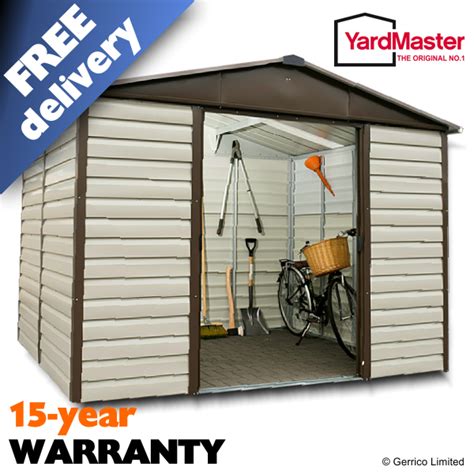 YardMaster 10x12 Shiplap (TBSL) Metal Shed - A1 Sheds