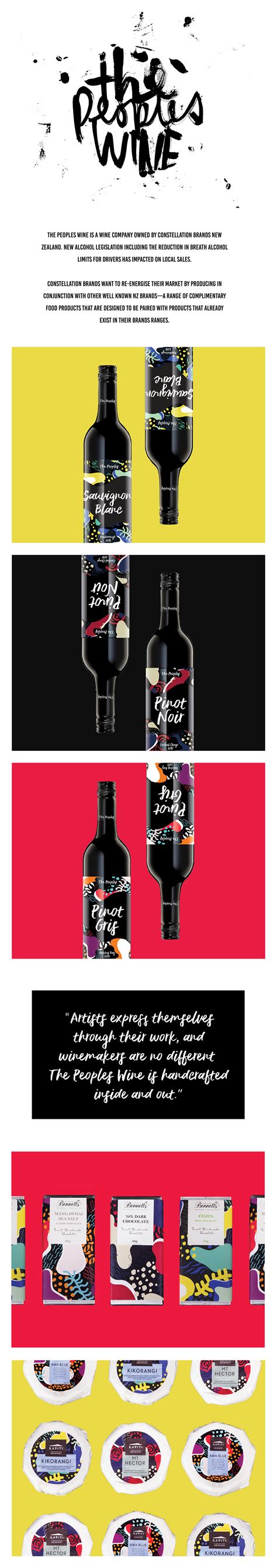 WINE PAIRING on Behance