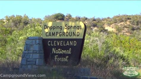 Dripping Springs Campground Temecula California CA Forest Service - YouTube