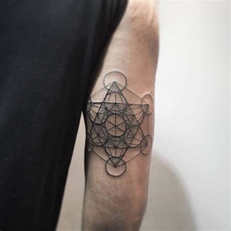 Metatrons cube tattoo by greg - Tattoogrid.net