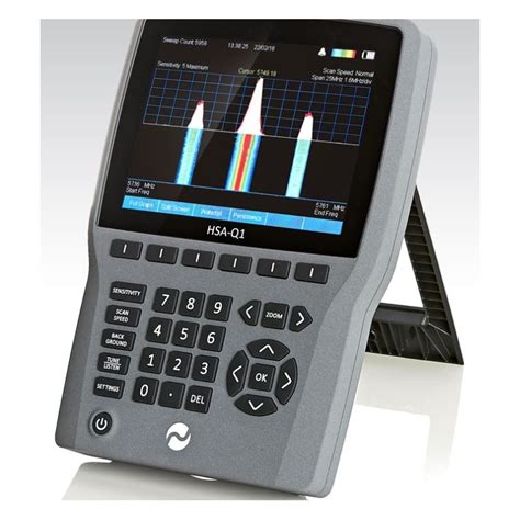 JJN HSA-Q1, Analizador de espectros RF de 0 a 13.4 GHz en sólo 0.5 s.