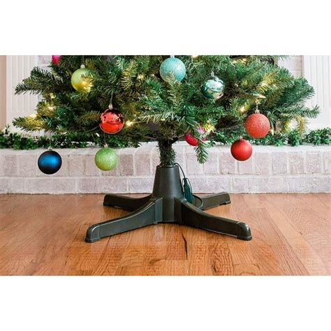 Winter Wonder Rotating Christmas Tree Stand for Artificial Trees ...