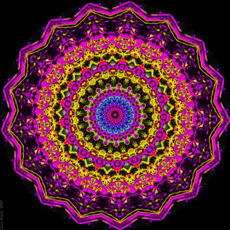 Filigrana de neón 3607 | Mandalas generadas con Kaleider y F… | Flickr