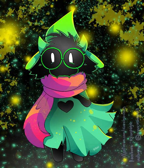 -- Deltarune: Ralsei -- by Kurama-chan on DeviantArt