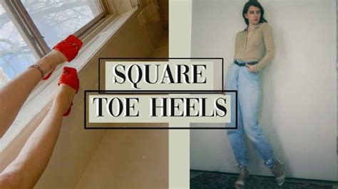 How to wear Square-toe heels + 6 foolproof outfit ideas