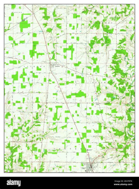 Osgood, Indiana, map 1961, 1:24000, United States of America by ...