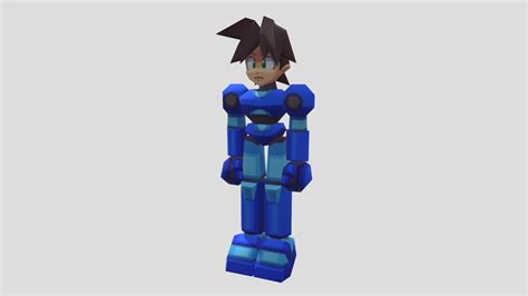 Mega Man Legends - Megaman Volnutt - Download Free 3D model by Xander ...