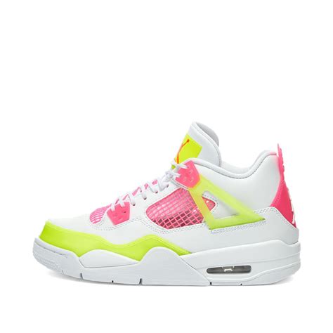 Air Jordan 4 Retro GS White, Lemon & Pink | END. (ES)