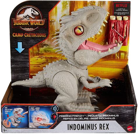 Jurassic World Feeding Frenzy Indominus Rex Action Figure Mattel Toys - ToyWiz