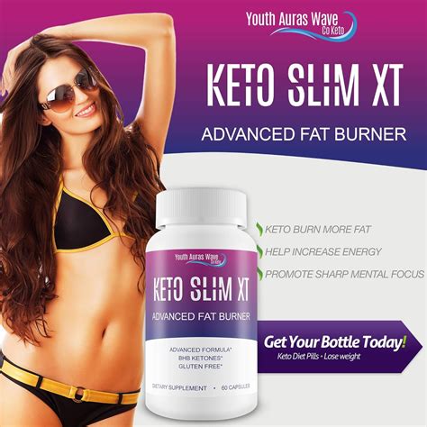 Keto Slim XT - Keto Advanced Fat Burner - Ketogenic Accelerator Pills - Burn More Fat Faster ...