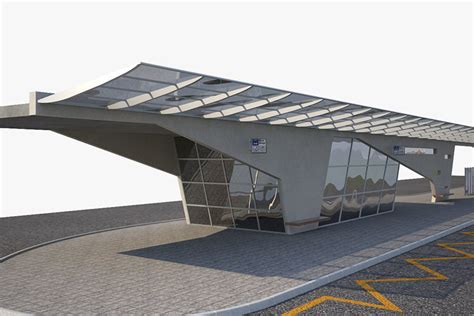 Steel Structure Design Solution For Bus Station