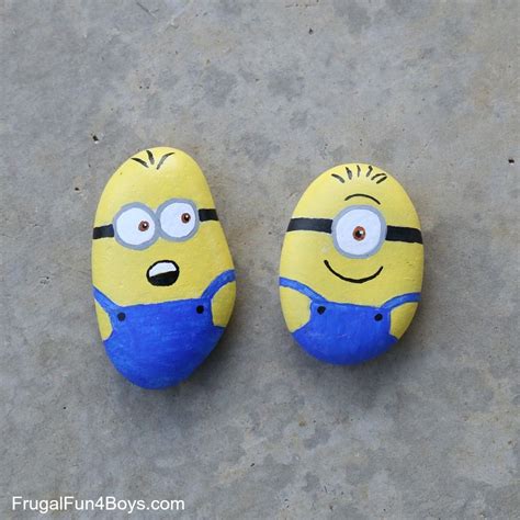 50+ Awesome Rock Painting Ideas - Frugal Fun For Boys and Girls | Painted rocks kids, Painted ...