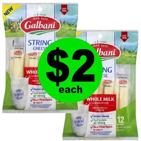 ?Galbani String Cheese are $2 at Publix! (Ends 5/15 or 5/16)