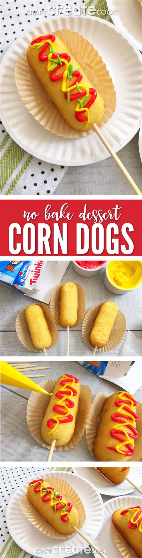 Dessert Corn Dogs on a Stick | Corn dogs, Desserts, Carnival food