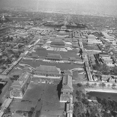 'Aerial View of Forbidden City' Photographic Print - Dmitri Kessel ...