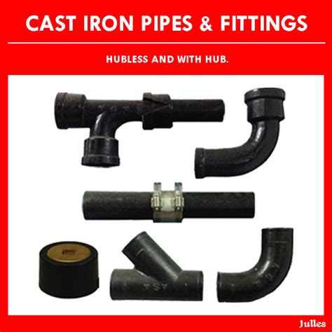 CAST IRON PIPES & FITTINGS | United Julles Industrial Sales Corporation ...