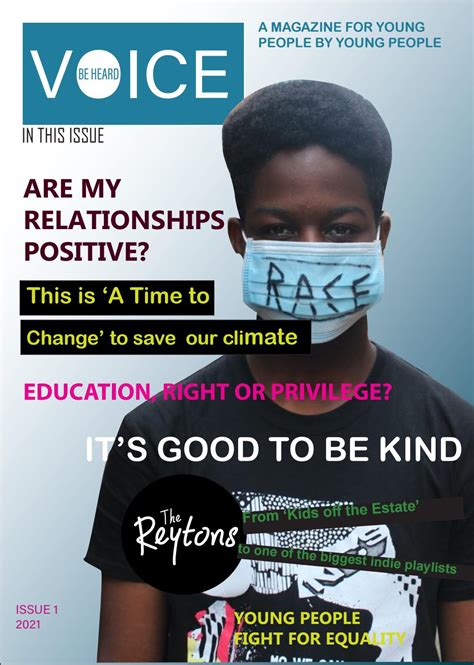 VOICE Issue 1 by VOICEmagazine4YoungPeople - Issuu