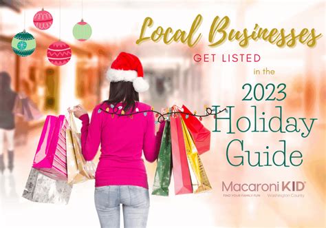 Get Listed in the 2023 Holiday Guide | Macaroni KID Greater Washington