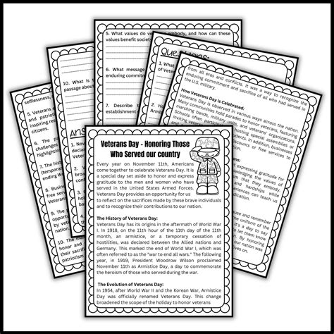 Free veterans day worksheet for 5th graders, Download Free veterans day ...