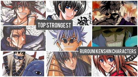 Top 20 strongest Rurouni Kenshin Characters - YouTube