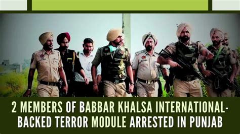 2 Members of Babbar Khalsa International-Backed Terror Module Nabbed