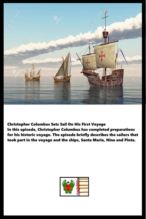 Podcast – Episode 6 – Christopher Columbus Sets Sail On His First Voyage – Mossy Feet Books