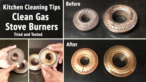 Amazing Kitchen Tips & Tricks | How to Clean Gas Stove Burners | Kitchen Hacks | Stove Burner ...