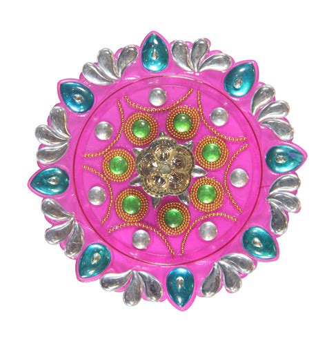 Hand-Crafted Puja Thali / Raksha Bandhan Thali Rakhi Thali with Rakhi - 5 | Raksha bandhan ...