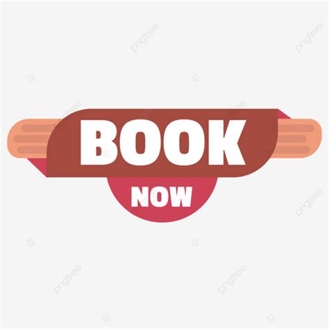 Book Now Vector, Book, Book Day, Now PNG and Vector with Transparent ...