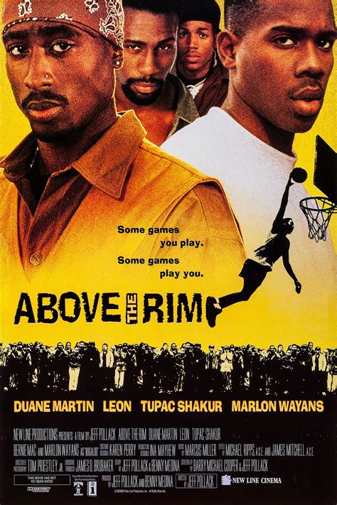 Above the Rim Movie Poster Tupac Shakur Duane Martin Marlon - Etsy