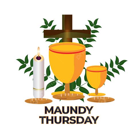 Maundy Thursday Clipart Transparent PNG Hd, Nice Maundy Thursday Design ...