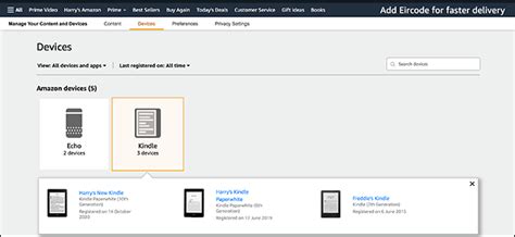 How to Set a Default Kindle Device or App for Amazon E-books