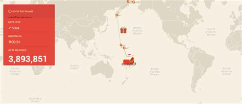 Maps Mania: Santa Tracker - Live