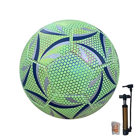 WWDZ Glow in The Dark Football Luminous Footballs Holographic Glowing ...