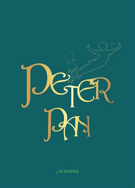 peter pan book cover on Behance