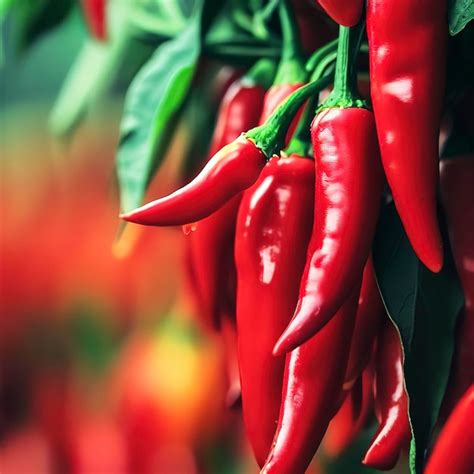 Premium AI Image | Chilli Harvest