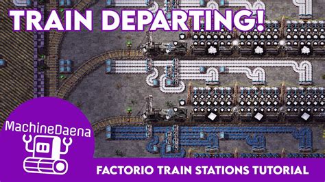 Factorio 0.18.X // Train Stations Tutorial Basics 2020 - YouTube