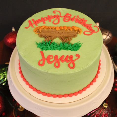 Happy Birthday Jesus Cake