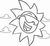 Sun Coloring Pages Printable PDF  Coloringfoldercom sketch template