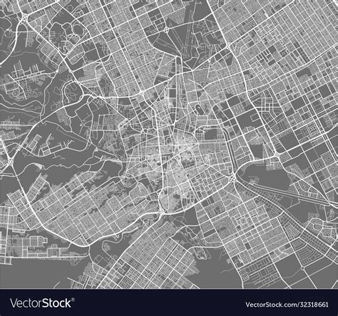 Map city riyadh saudi arabia Royalty Free Vector Image