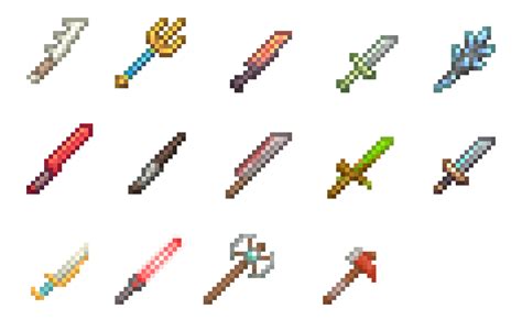 Pixel Weapons by SamMaher on DeviantArt