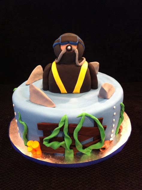 Taryne's Tasty Treats: Scuba Diving Cake