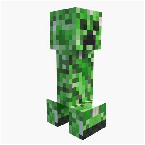 3D minecraft creeper - TurboSquid 1640161