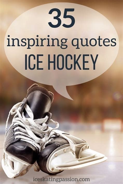 35 ice hockey quotes - funny, inspirational, famous | quotes by hockey ...