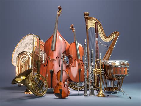 Instruments Played in an Orchestra Diagram | Quizlet