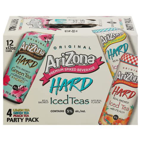 Save on AriZona Hard Iced Tea Variety Pack - 12 pk Order Online ...