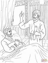 King hezekiah And Isaiah coloring Page Free Printable Pages  sketch template